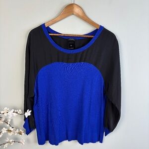 Ann Taylor Mixed Media Sweater Size XL
